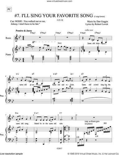 I'll Sing Your Favorite Song (from Johnny Manhattan: A New Musical)