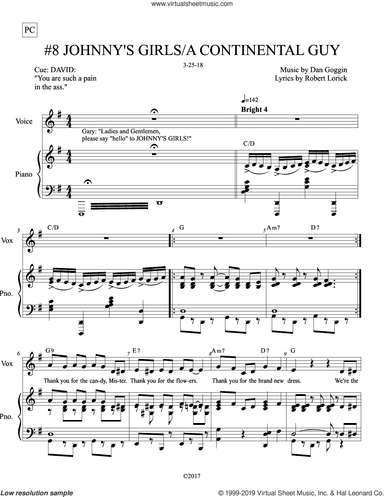 Johnny's Girl / A Continental Guy (from Johnny Manhattan: A New Musical)