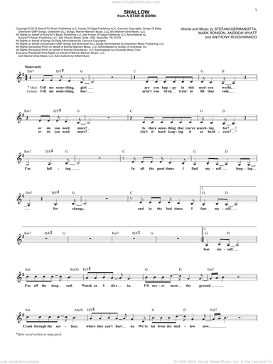 Shallow (from A Star Is Born)