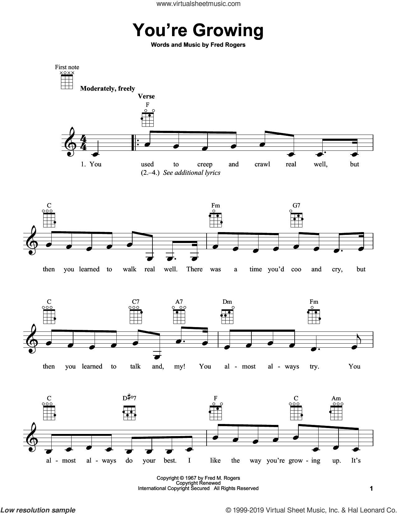 You're Growing (from Mister Rogers' Neighborhood)