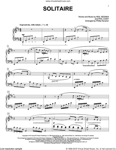Solitaire (arr. Phillip Keveren)