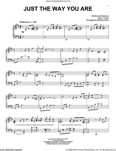 Just The Way You Are (arr. Marianne Kim)