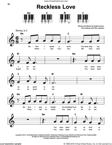Reckless Love, (beginner)