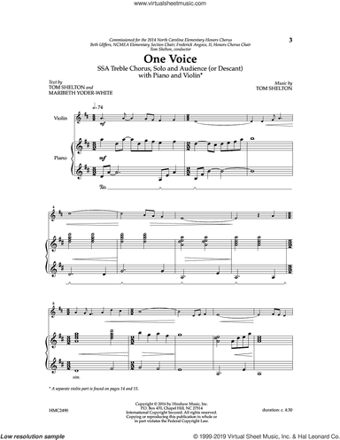 One Voice