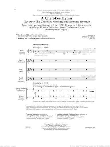 A Cherokee Hymn