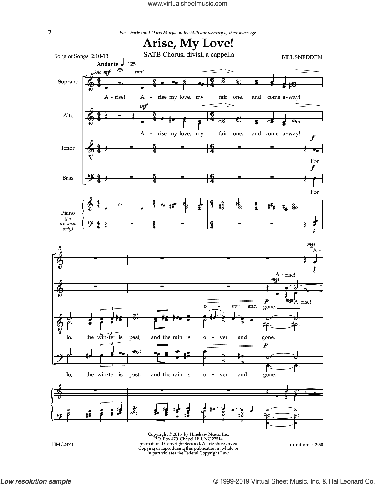 Arise, My Love