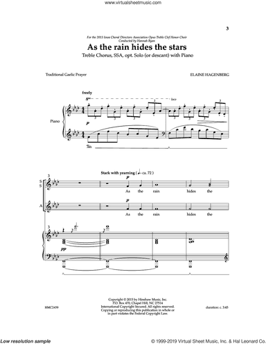 As The Rain Hides The Stars