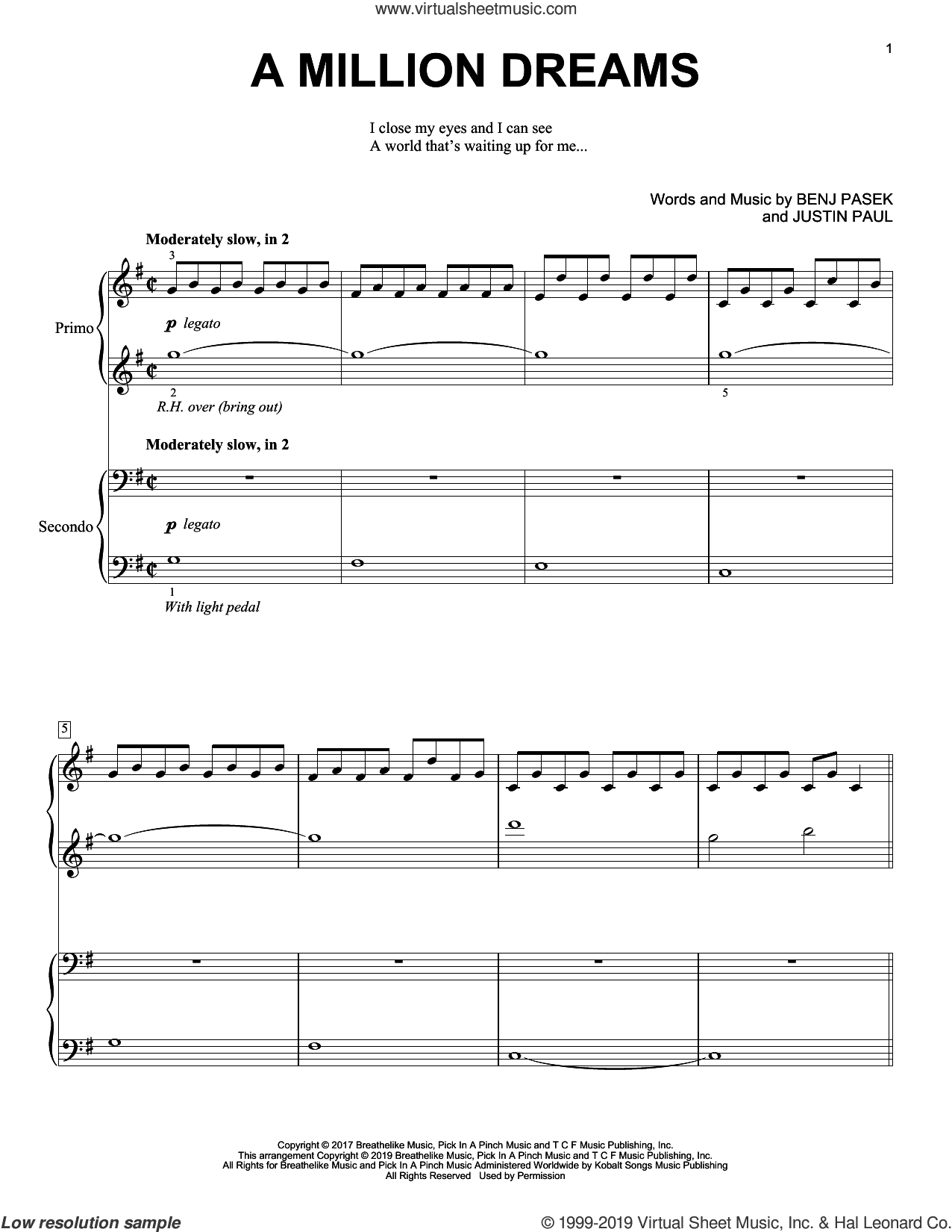 A Million Dreams (from The Greatest Showman)