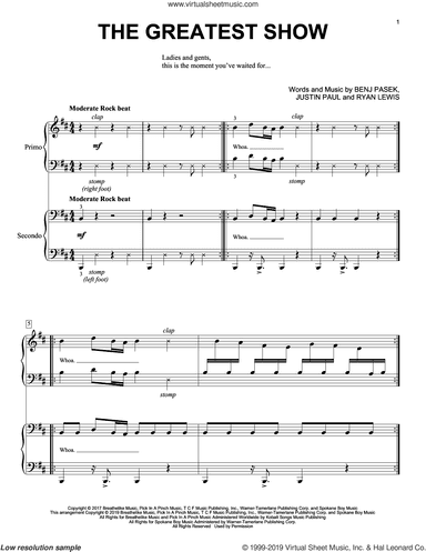 The Greatest Show (from The Greatest Showman)