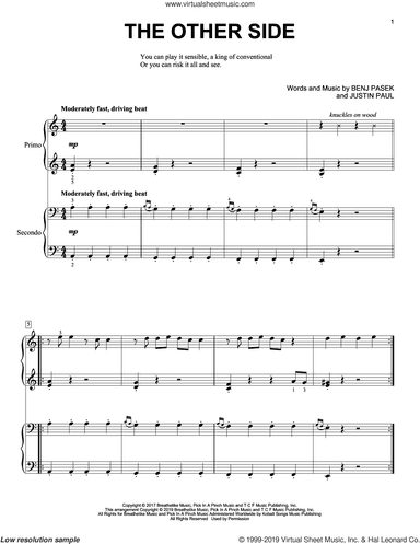 The Other Side (from The Greatest Showman)