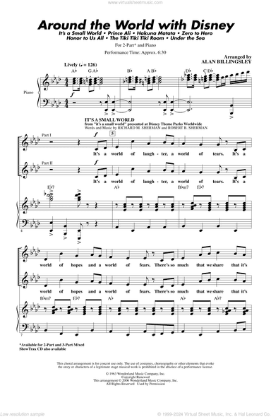 Around The World With Disney (Medley)