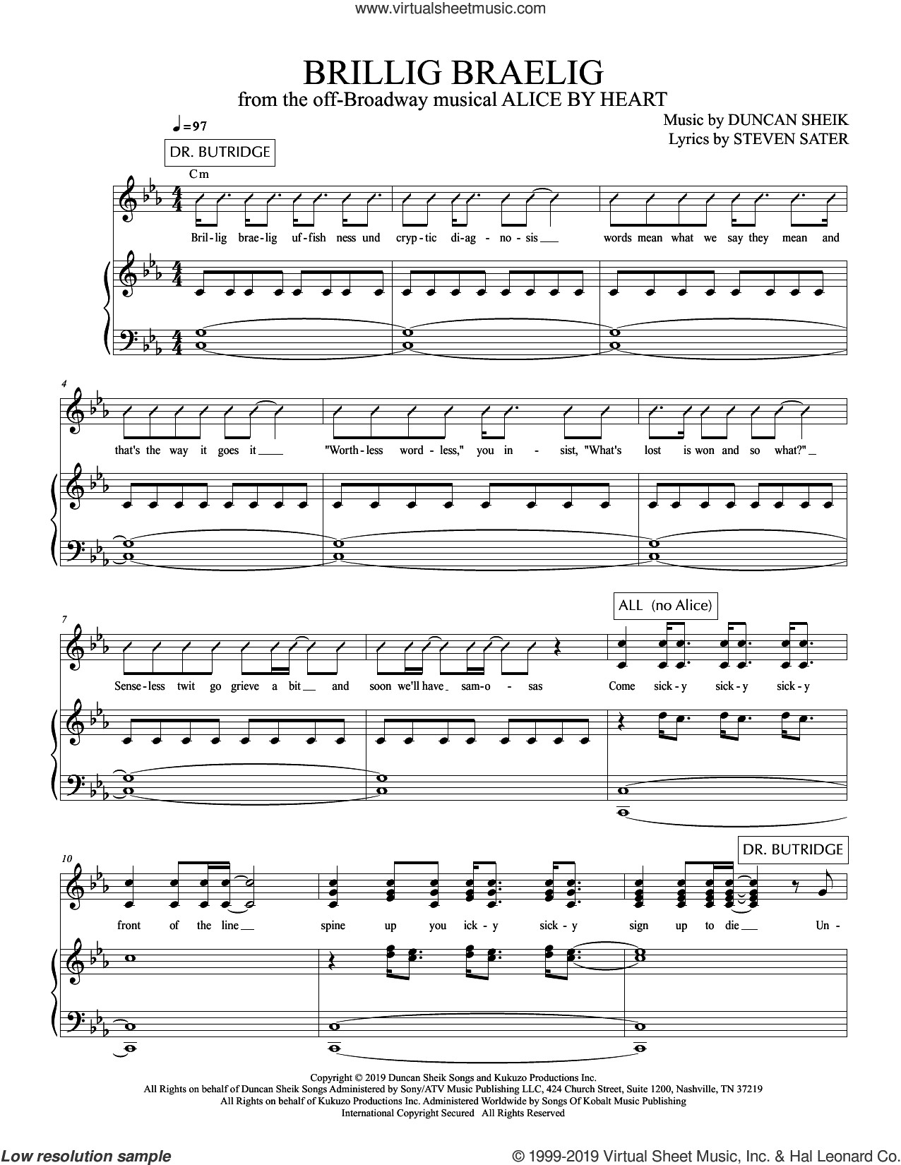 Brillig Braelig (from Alice By Heart)