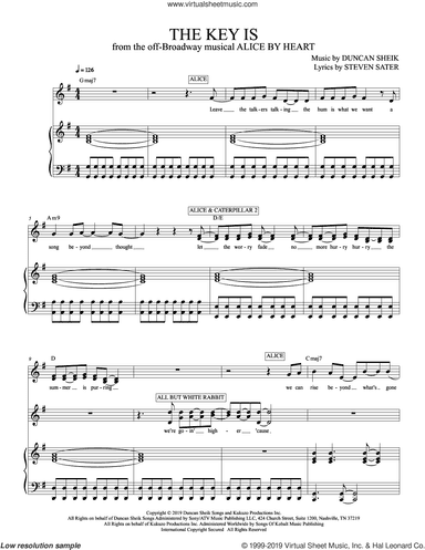 The Key Is (from Alice By Heart)