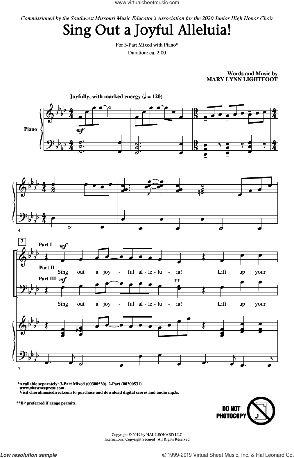 Sing Out A Joyful Alleluia!