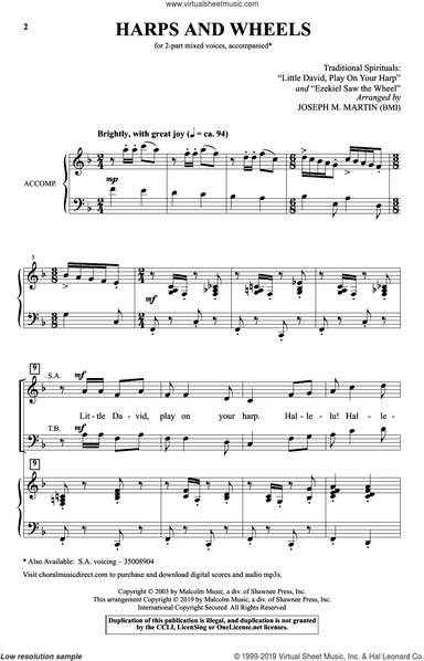 Harps And Wheels (with "Little David, Play On Your Harp" and "Ezekiel Saw The Wheel")