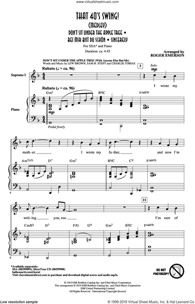 That 40's Swing! (Medley)