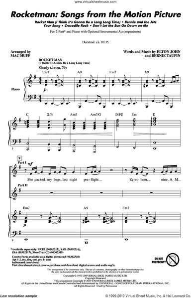 Rocketman: Songs from the Motion Picture (arr. Mac Huff)