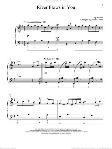 River Flows In You (arr. John S. Hord)