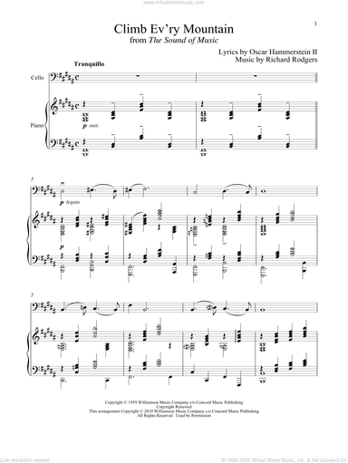 Climb Ev'ry Mountain (from The Sound of Music)