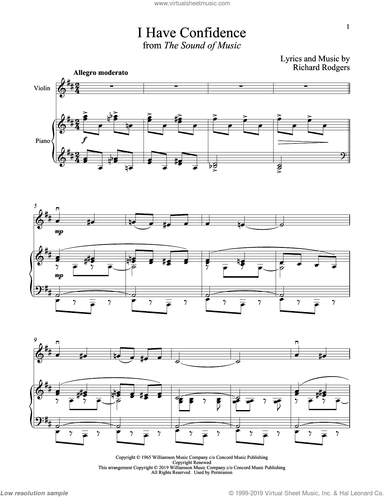I Have Confidence (from The Sound of Music)
