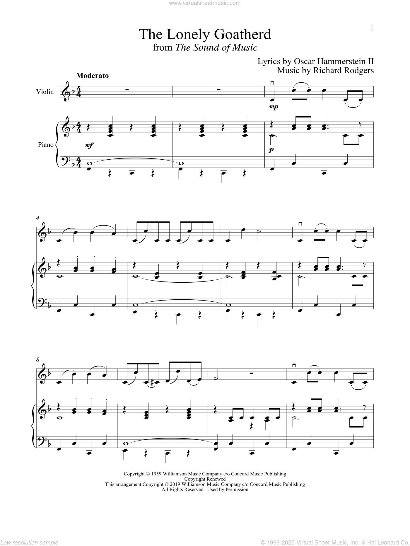 The Lonely Goatherd (from The Sound of Music)