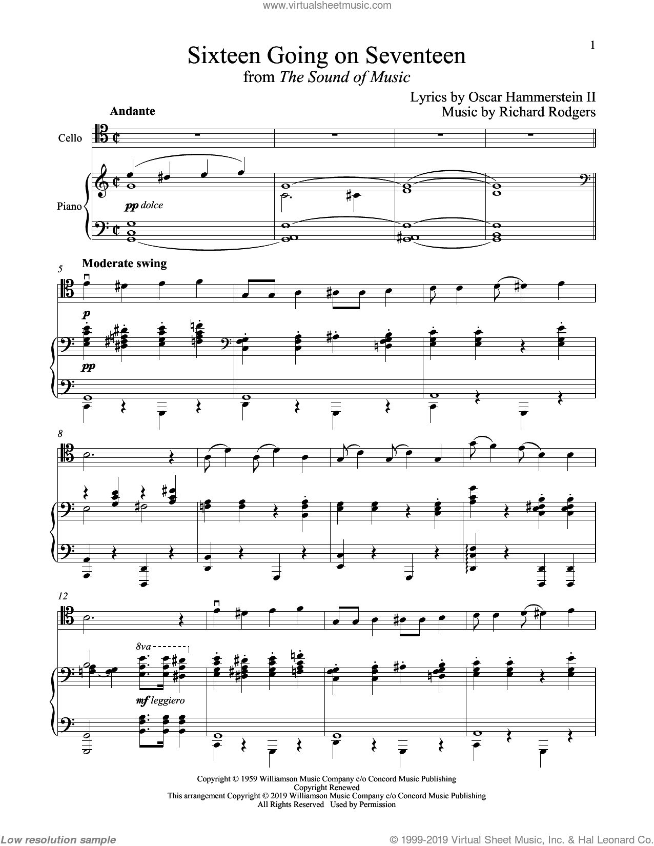 Sixteen Going On Seventeen (from The Sound of Music)