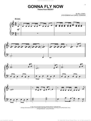 Gonna Fly Now (Theme from Rocky), (beginner)