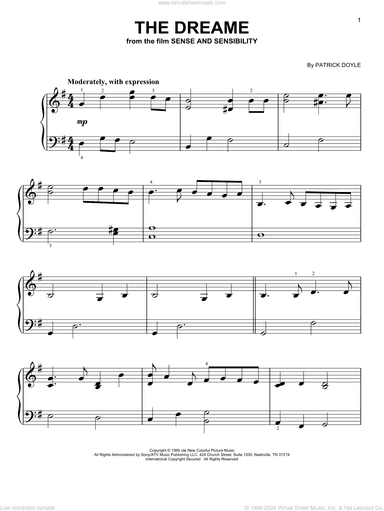 The Dreame (from Sense and Sensibility)