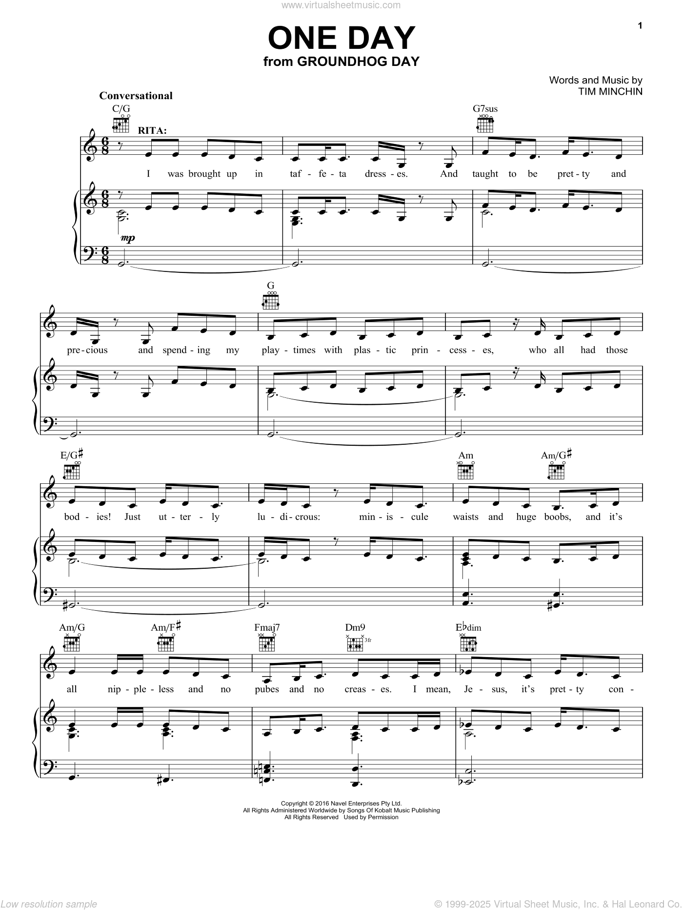 One Day (from Groundhog Day The Musical)