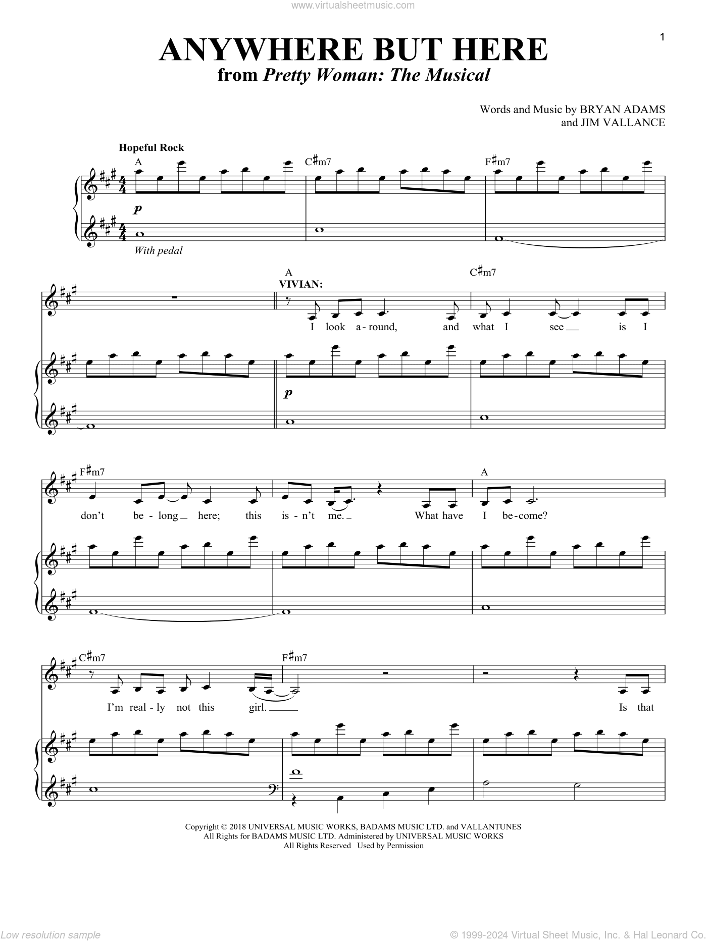 Anywhere But Here (from Pretty Woman: The Musical)