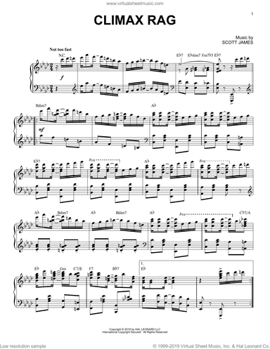 Climax Rag [Jazz version]