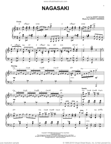 Nagasaki [Jazz version]