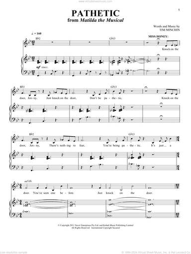 Pathetic (from Matilda the Musical)