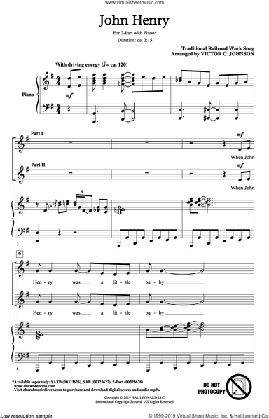John Henry (arr. Victor C. Johnson)