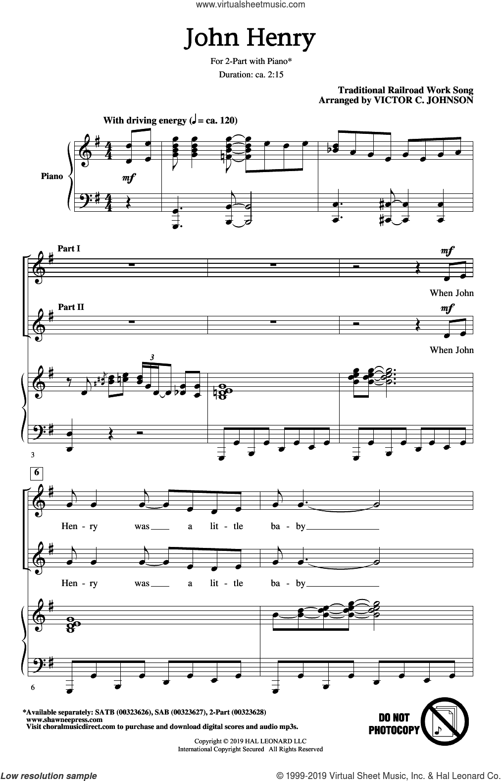 John Henry (arr. Victor C. Johnson)