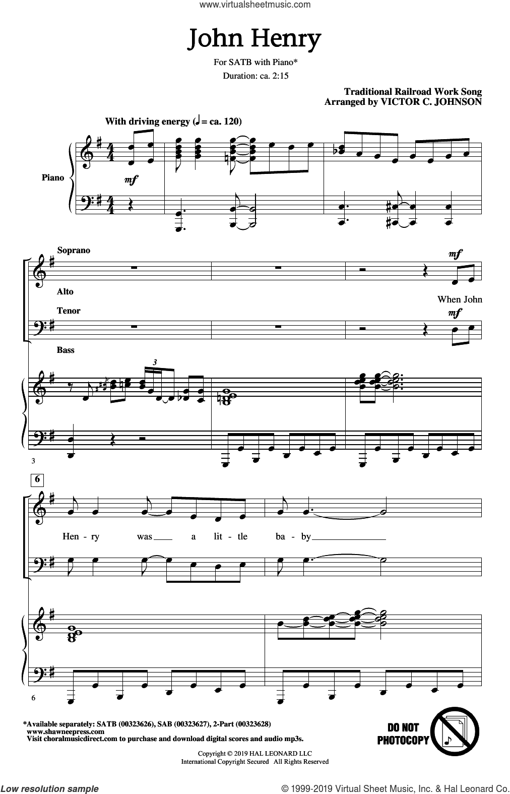 John Henry (arr. Victor C. Johnson)