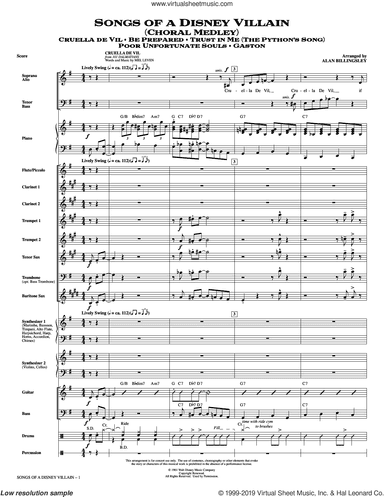 Songs of a Disney Villain (Choral Medley)