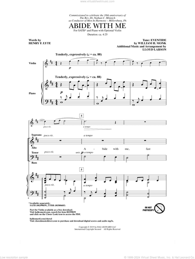 Abide With Me (arr. Lloyd Larson)