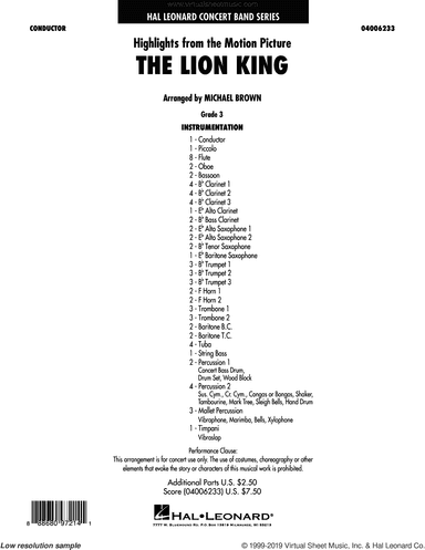 The Lion King (2019) (Highlights from the Motion Picture)