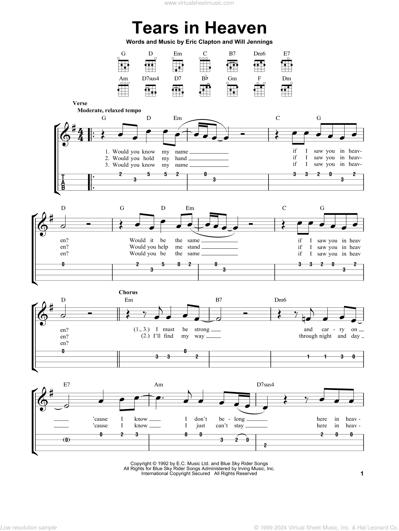 Tears In Heaven