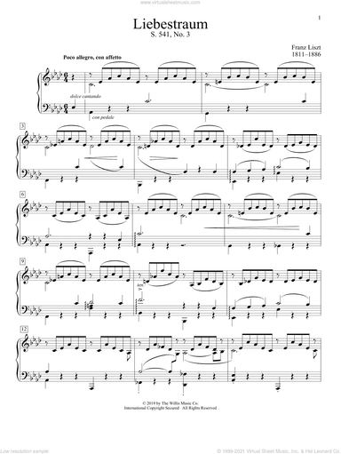 Liebestraum No. 3 (Dream Of Love)