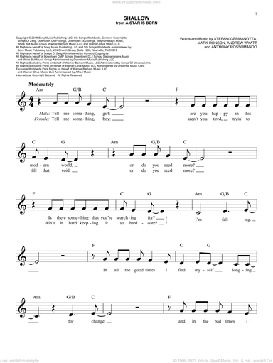 Shallow (from A Star Is Born)