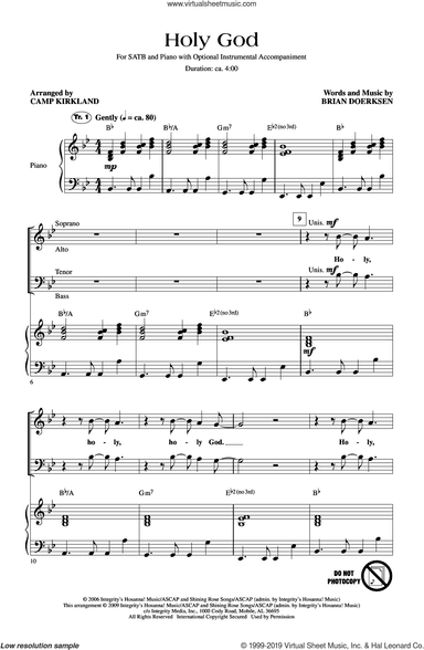 Holy God (arr. Camp Kirkland)