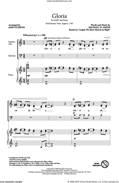 Gloria (arr. John Purifoy)