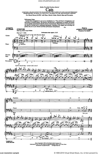 Cats (Medley) (arr. Ed Lojeski)