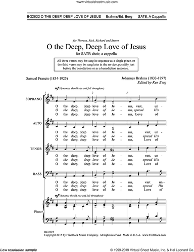 O The Deep, Deep Love Of Jesus (ed. Ken Berg)