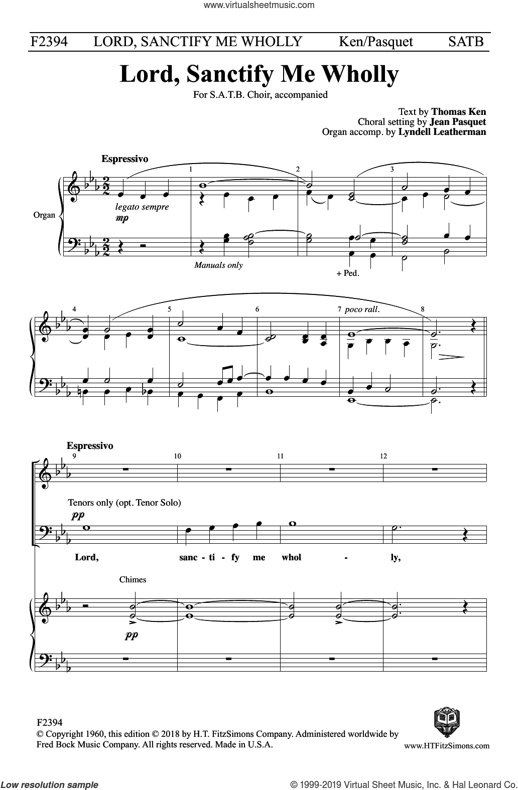 Lord, Sanctify Me Wholly