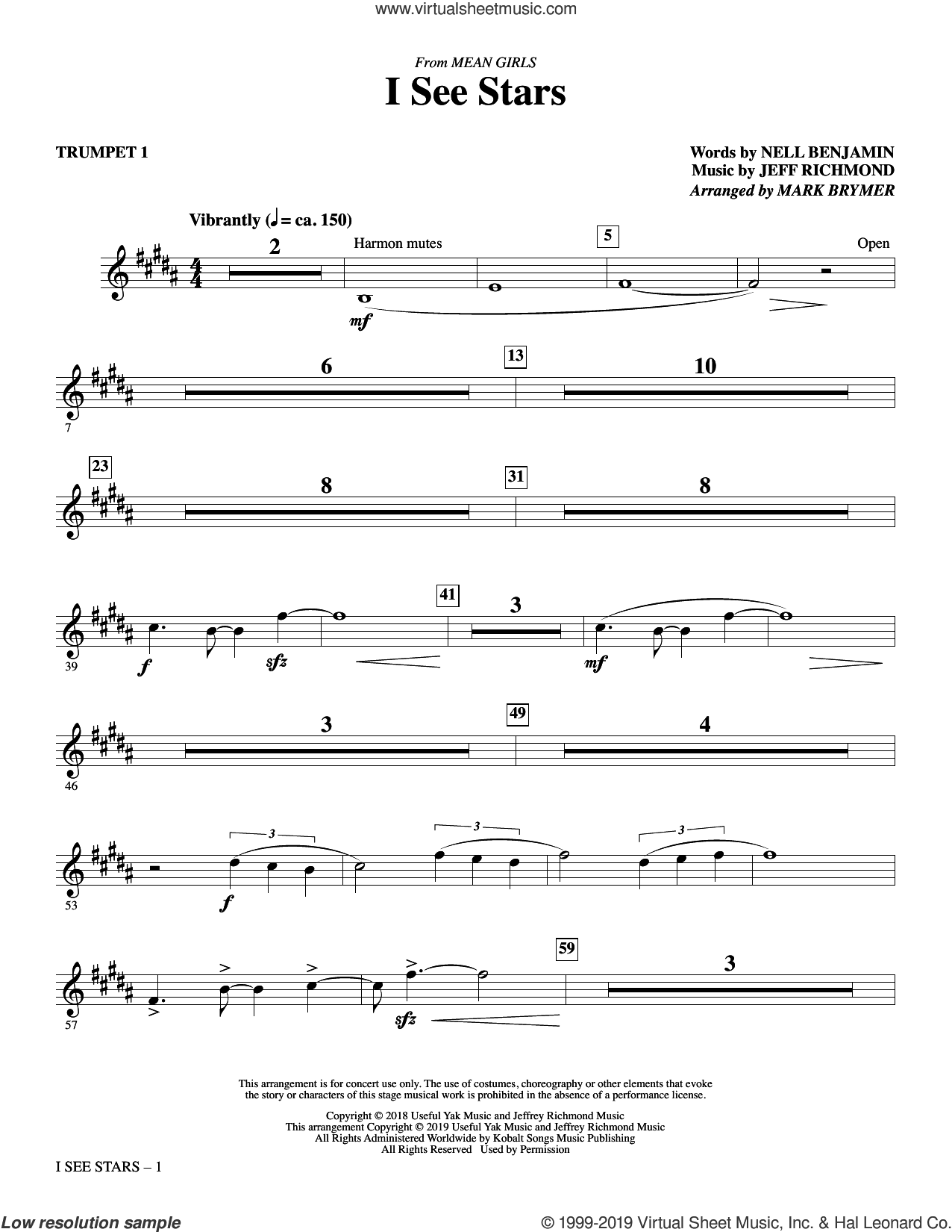 I See Stars (from Mean Girls: The Broadway Musical) (arr. Mark Brymer)