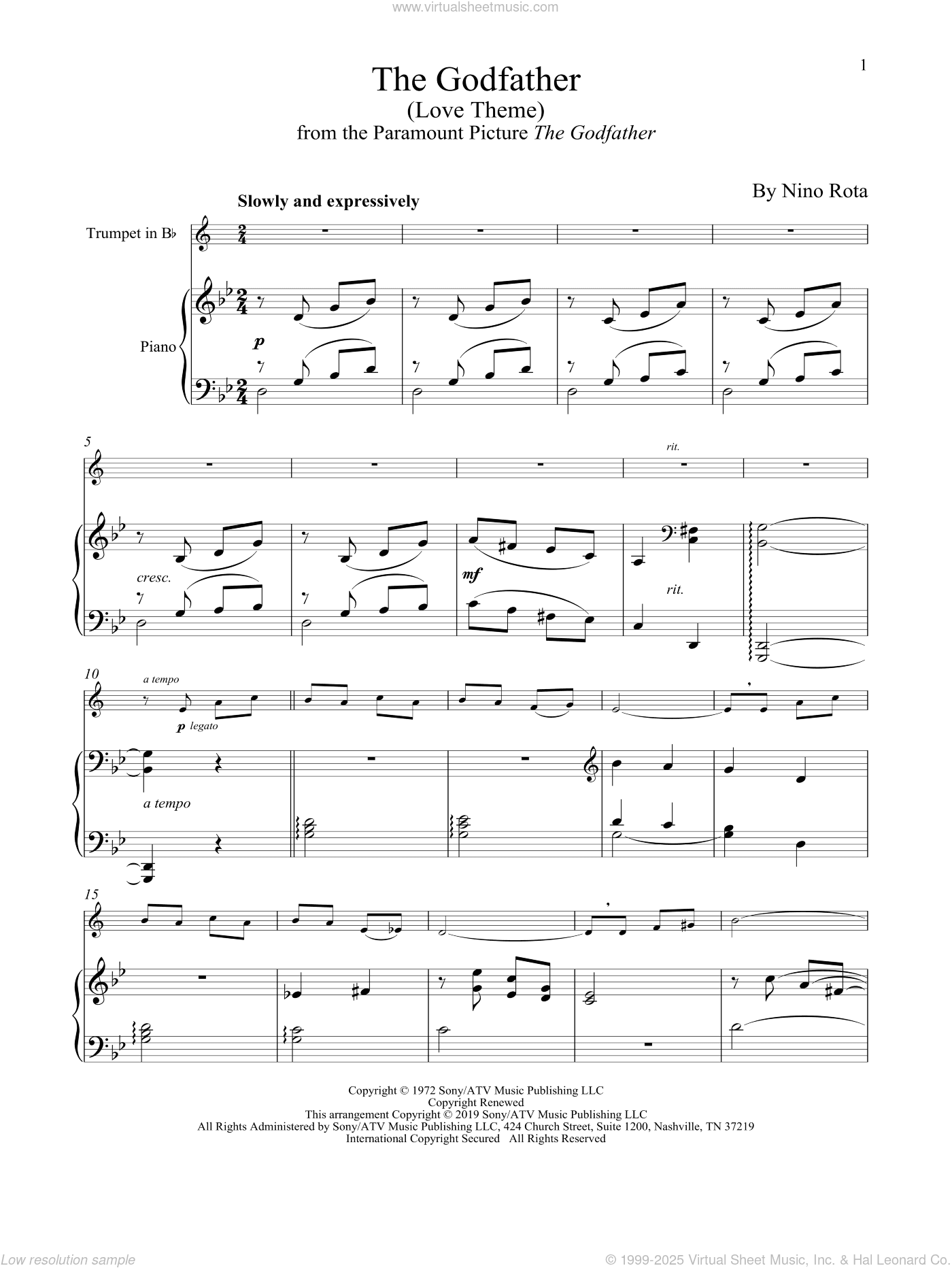 The Godfather (Love Theme)