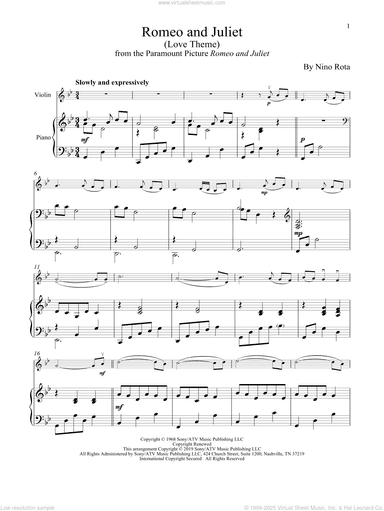 Romeo And Juliet (Love Theme)